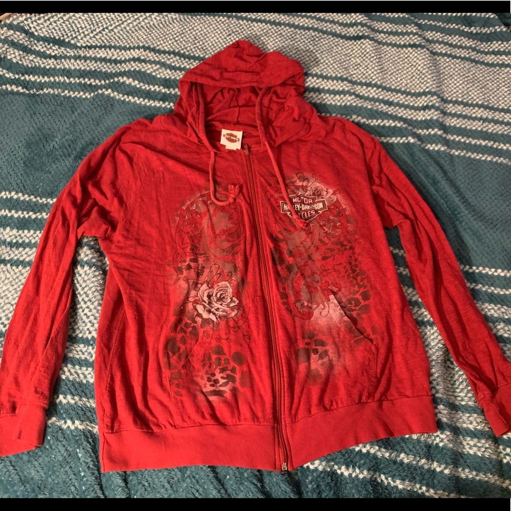 Harley Davidson lightweight Hoodie